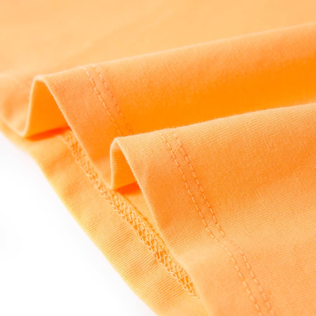Tricou pentru copii, portocaliu deschis, 116 GartenMobel Dekor