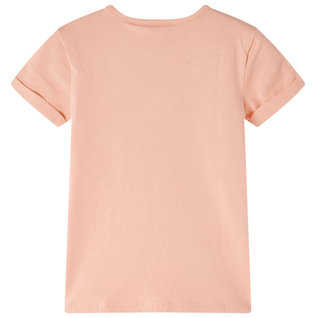 Tricou pentru copii, portocaliu deschis, 140 GartenMobel Dekor