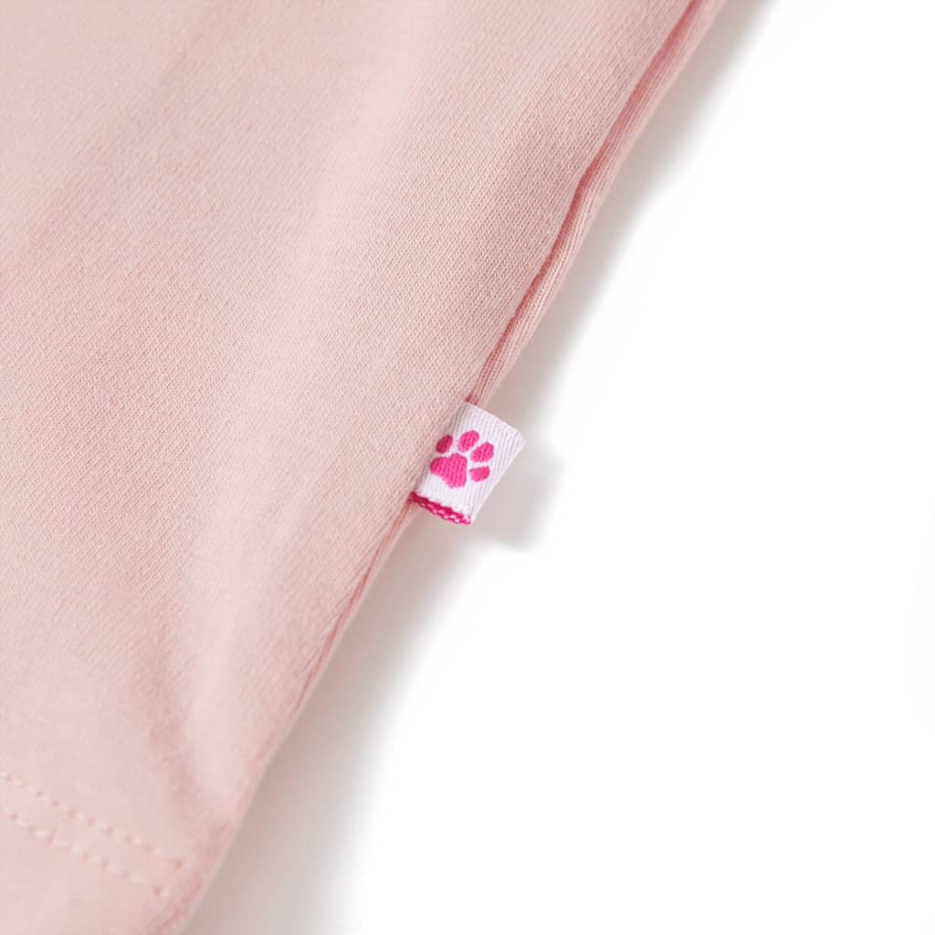 Tricou pentru copii, roz deschis, 128 GartenMobel Dekor