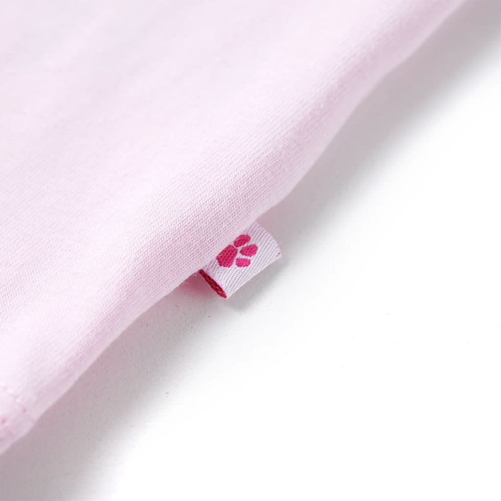 Tricou pentru copii, roz pal, 128 GartenMobel Dekor