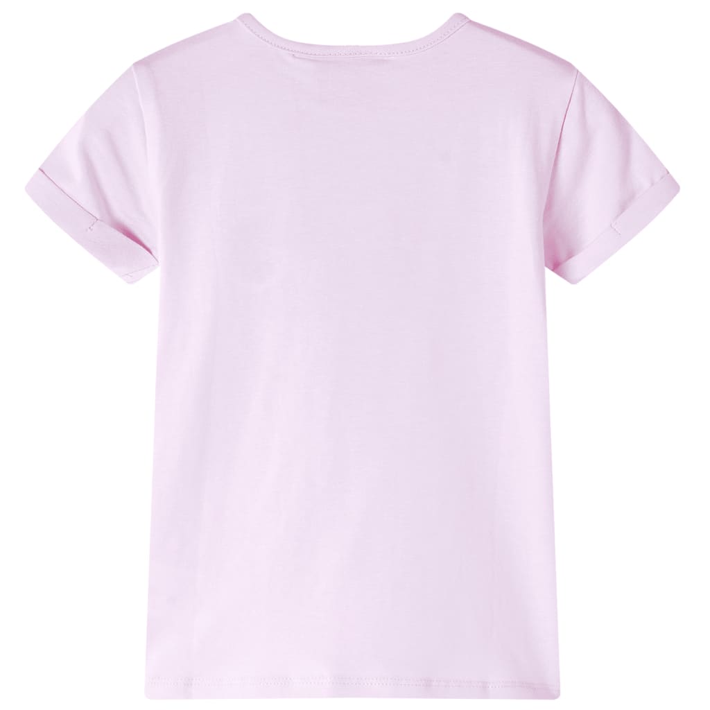 Tricou pentru copii, roz pal, 140 GartenMobel Dekor