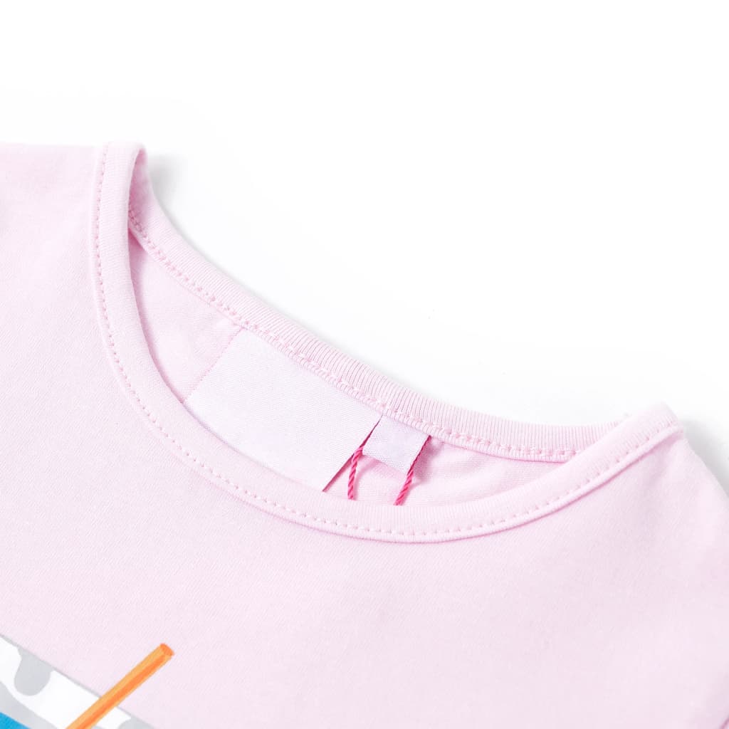 Tricou pentru copii, roz pal, 140 GartenMobel Dekor