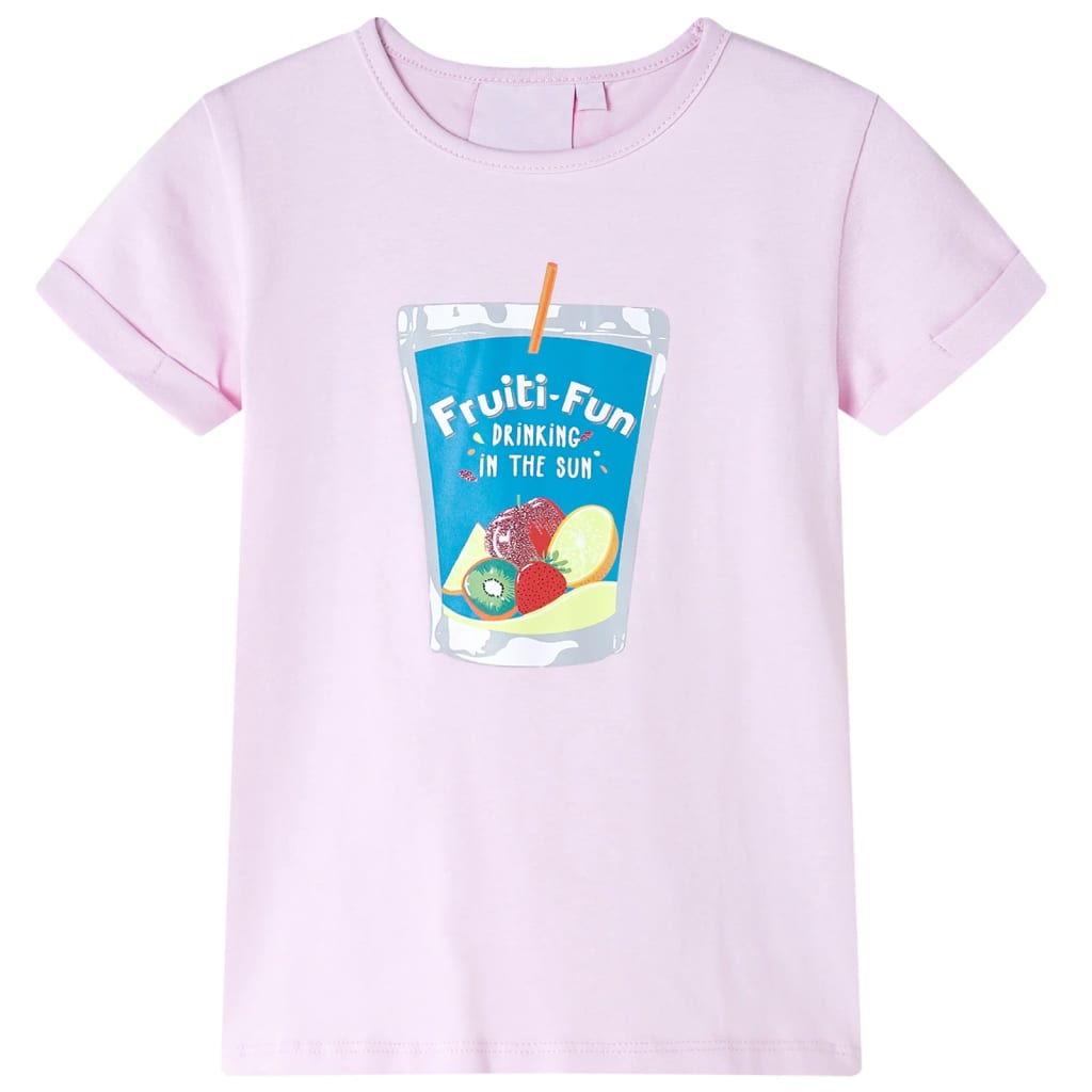 Tricou pentru copii, roz pal, 92 GartenMobel Dekor
