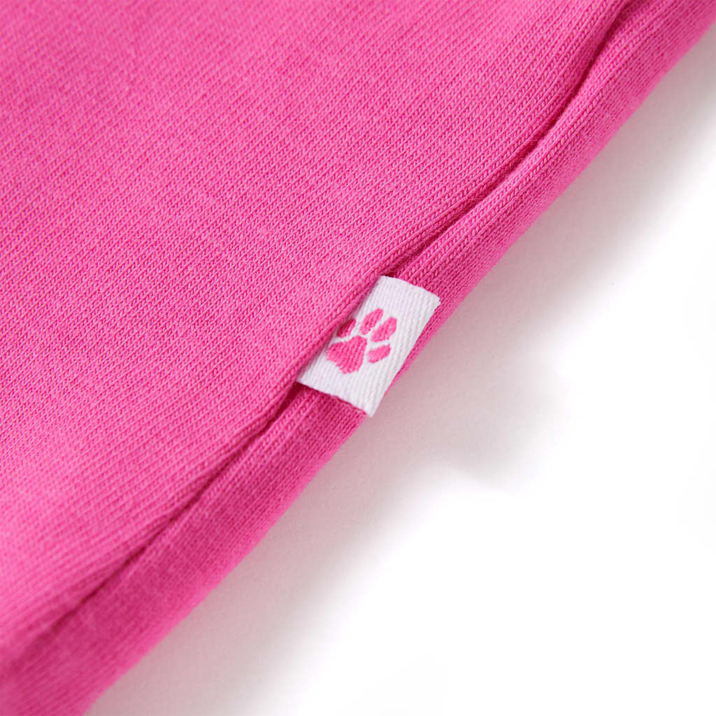 Tricou de copii, mâneci tip șapcă, roz închis, 116 GartenMobel Dekor