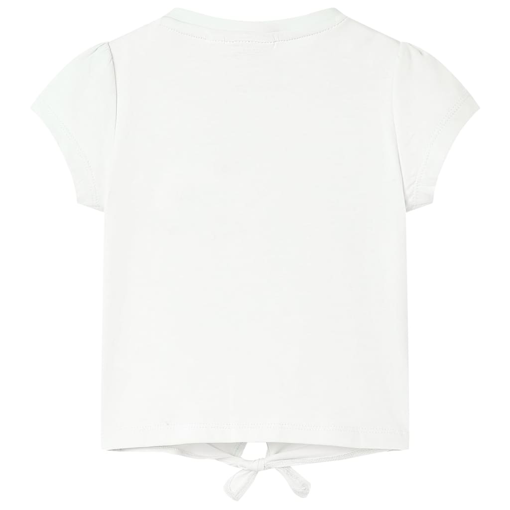 Tricou pentru copii, ecru, 116 GartenMobel Dekor
