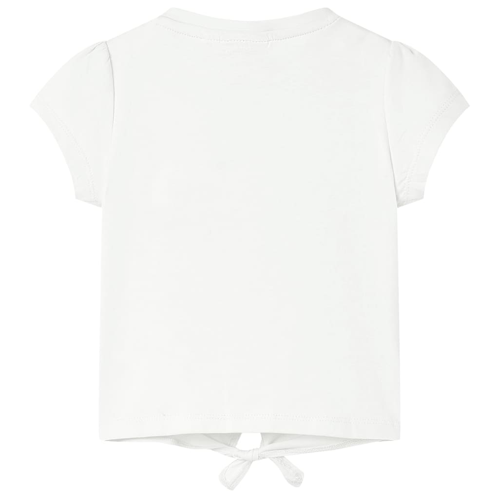 Tricou pentru copii, ecru, 92 GartenMobel Dekor