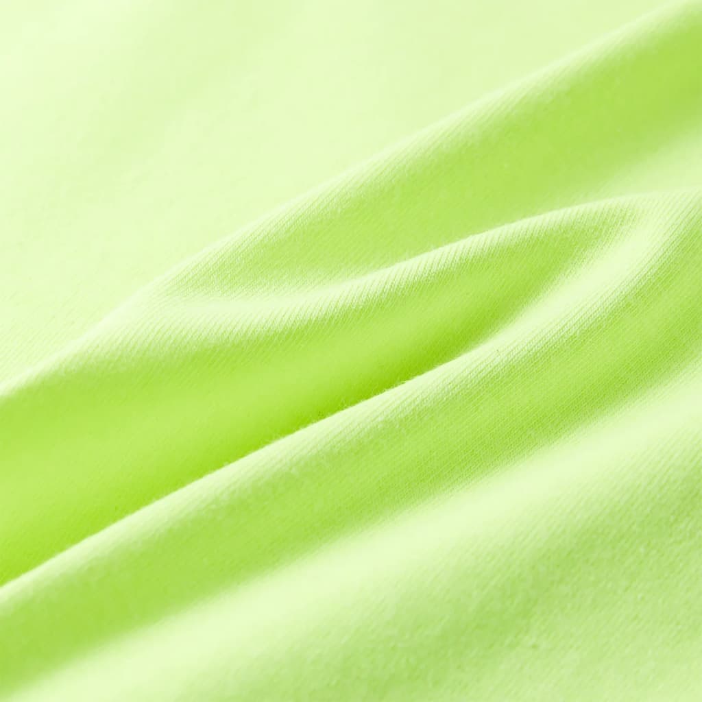 Tricou pentru copii, galben neon, 116 GartenMobel Dekor