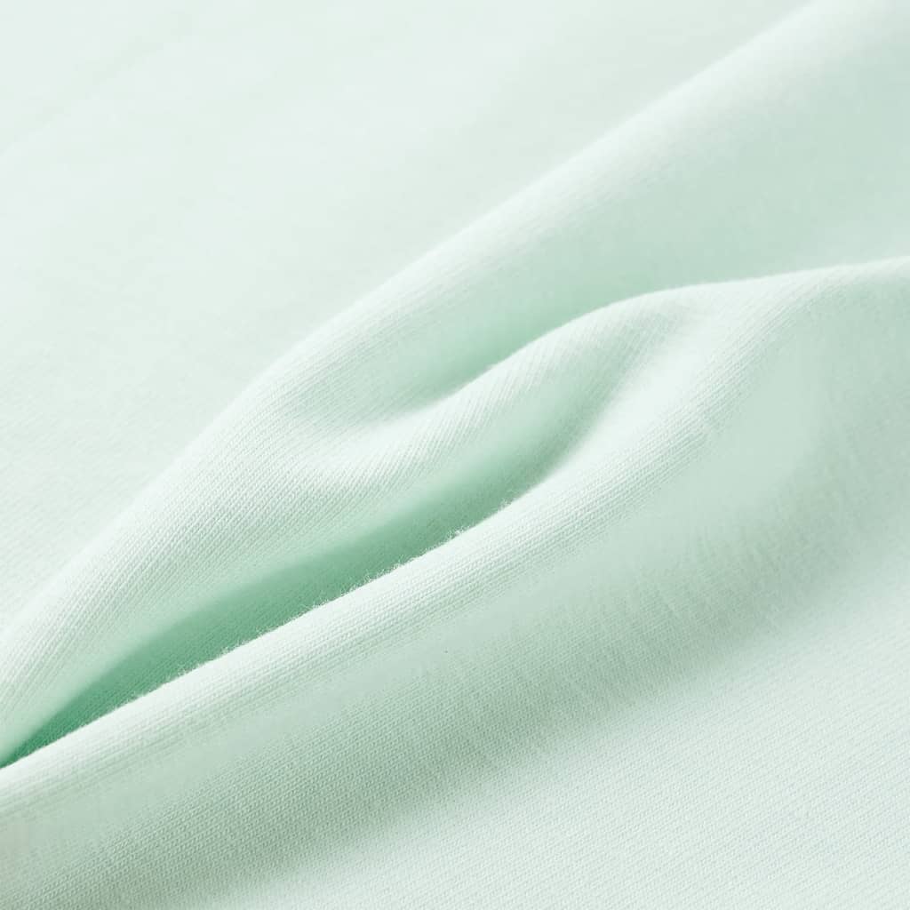 Tricou pentru copii, verde mentă deschis, 116 GartenMobel Dekor