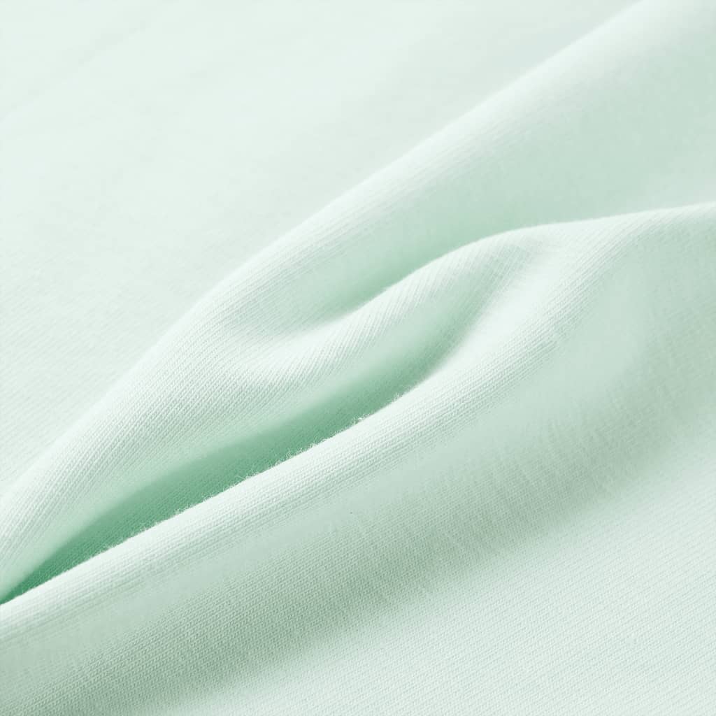 Tricou pentru copii, verde mentă deschis, 140 GartenMobel Dekor