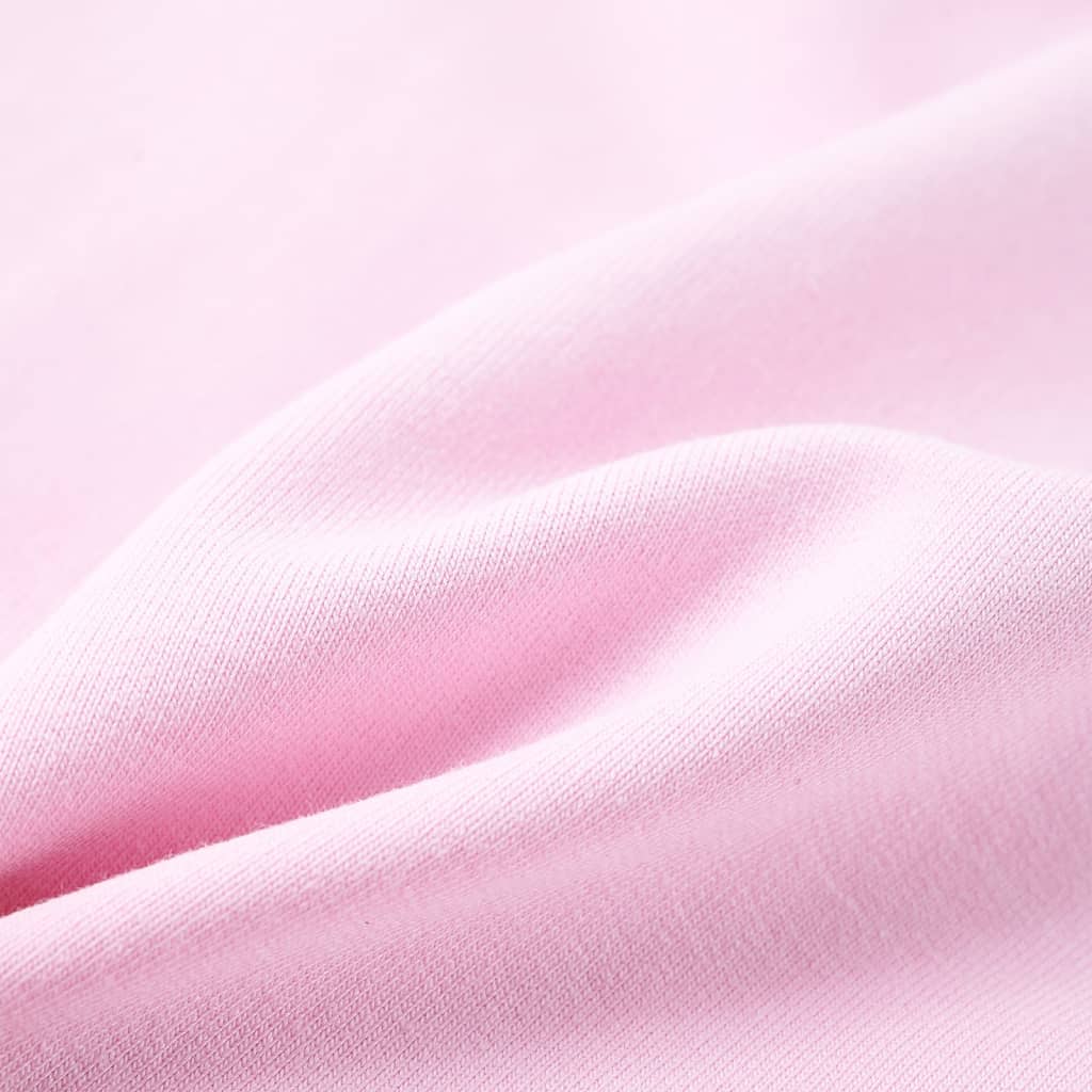 Hanorac cu glugă pentru copii, roz deschis, 128 GartenMobel Dekor