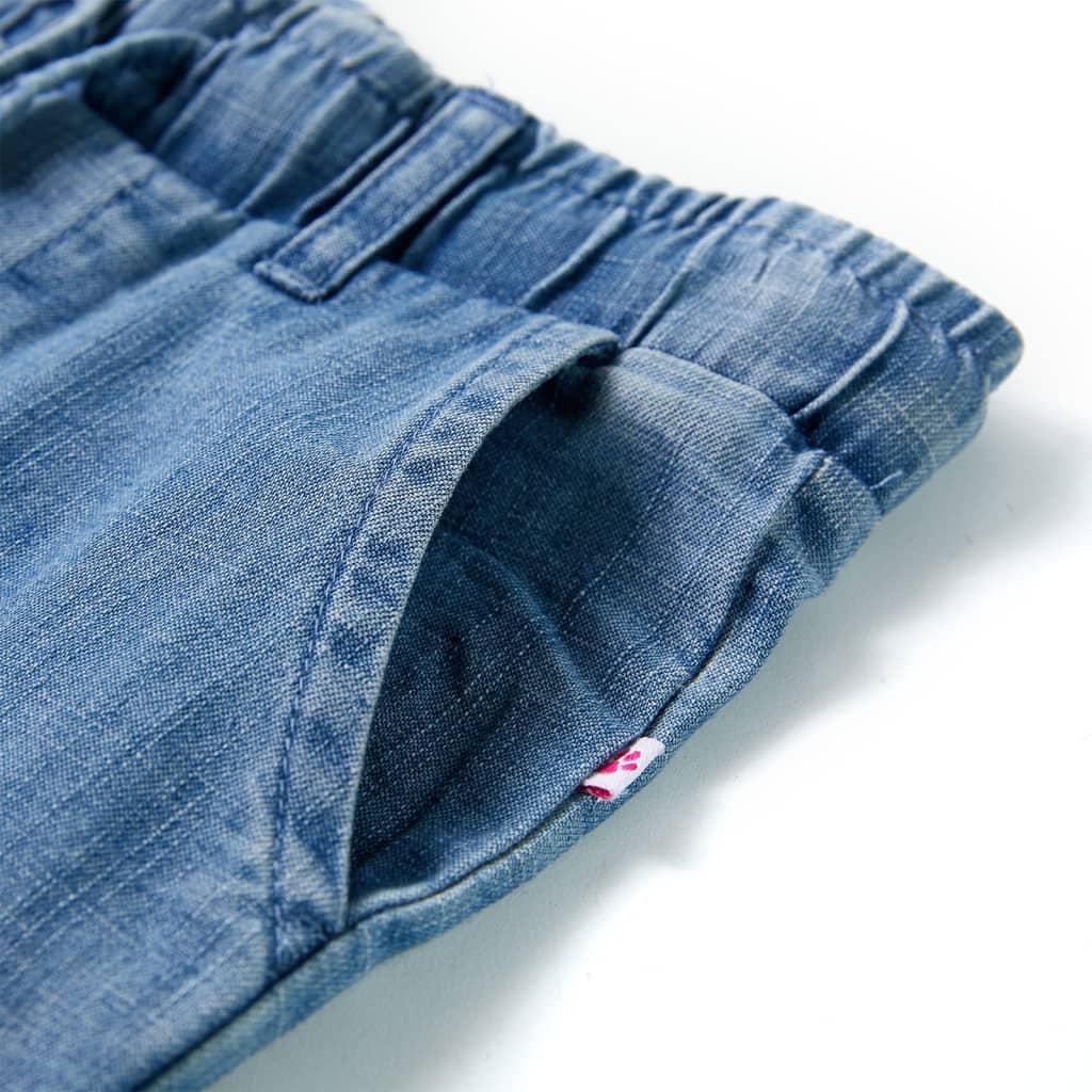 Pantaloni pentru copii, albastru denim, 140 GartenMobel Dekor