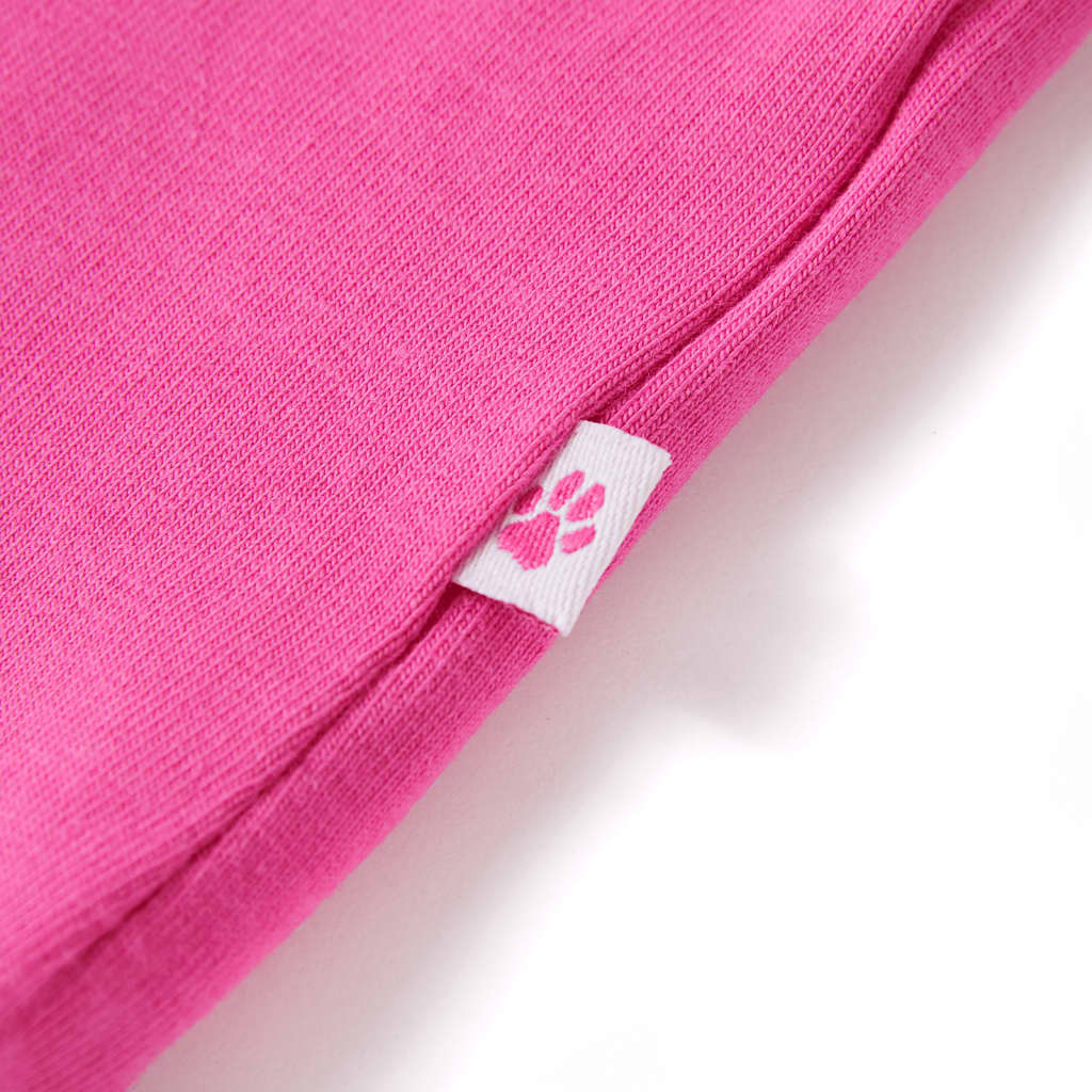 Tricou de copii, mâneci tip șapcă, roz închis, 128 GartenMobel Dekor