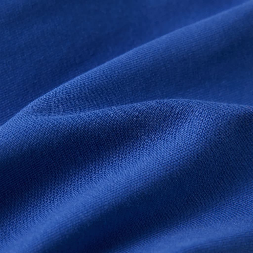 Pantaloni pentru copii cu picioare largi, albastru cobalt, 128 GartenMobel Dekor