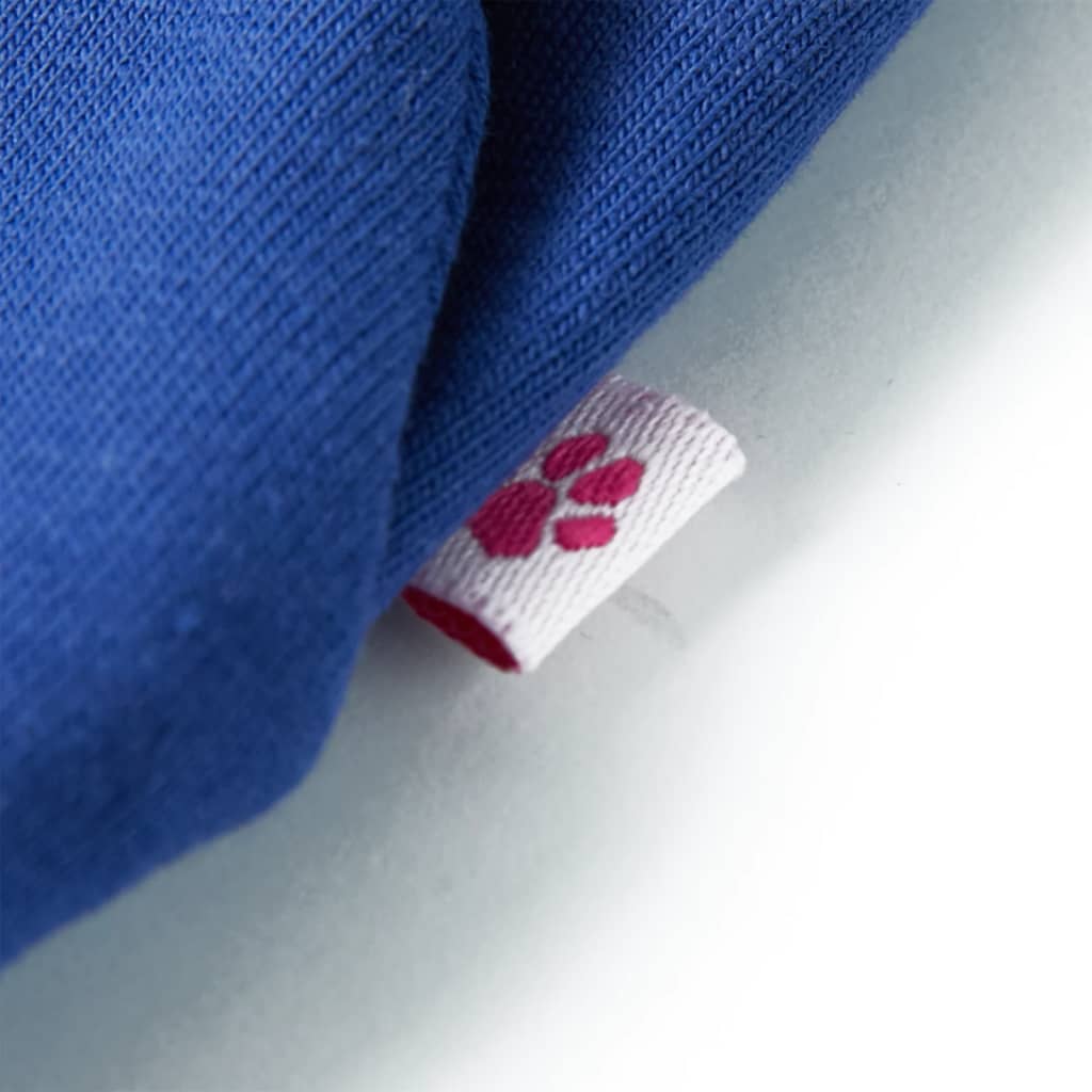 Pantaloni pentru copii cu picioare largi, albastru cobalt, 128 GartenMobel Dekor