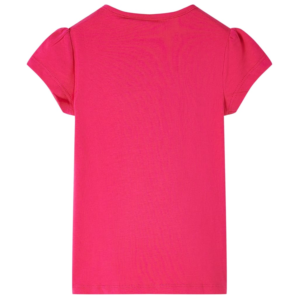 Tricou de copii, roz aprins, 116 GartenMobel Dekor