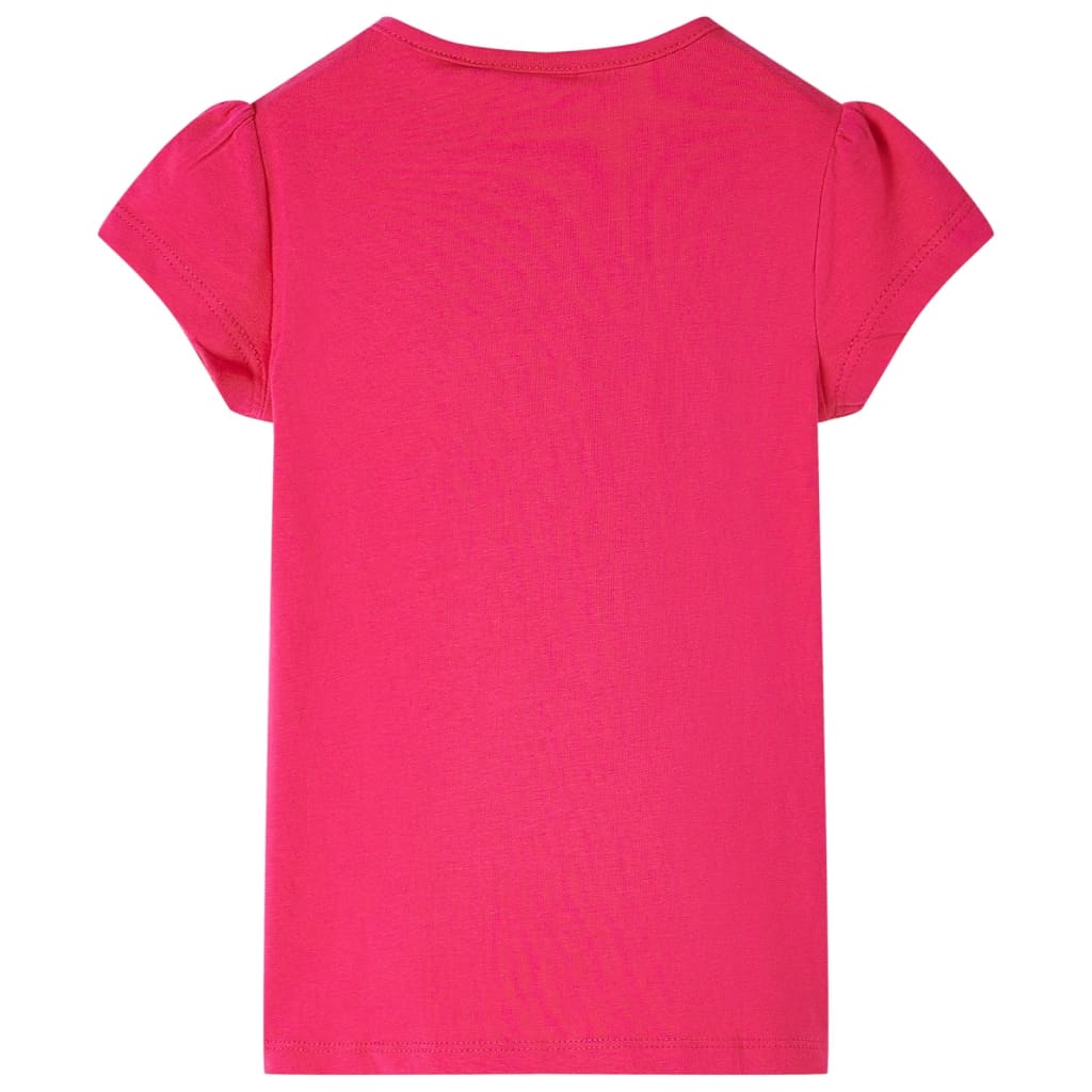Tricou de copii, roz aprins, 92 GartenMobel Dekor