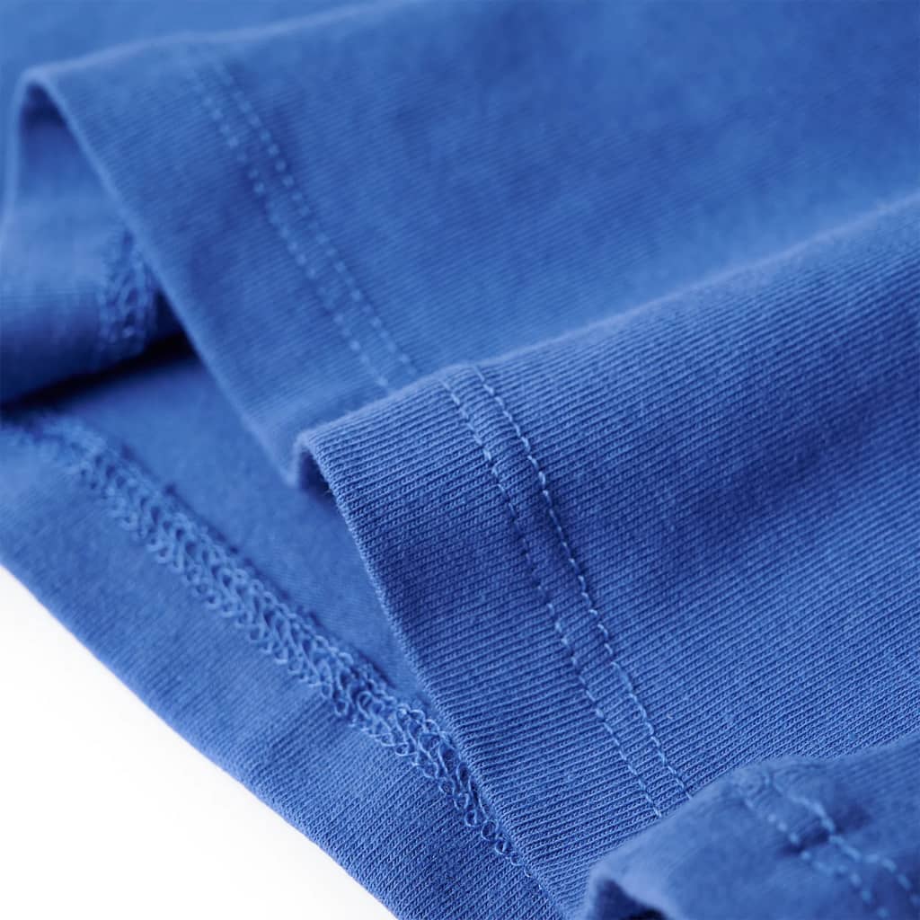 Tricou pentru copii, albastru cobalt, 104 GartenMobel Dekor