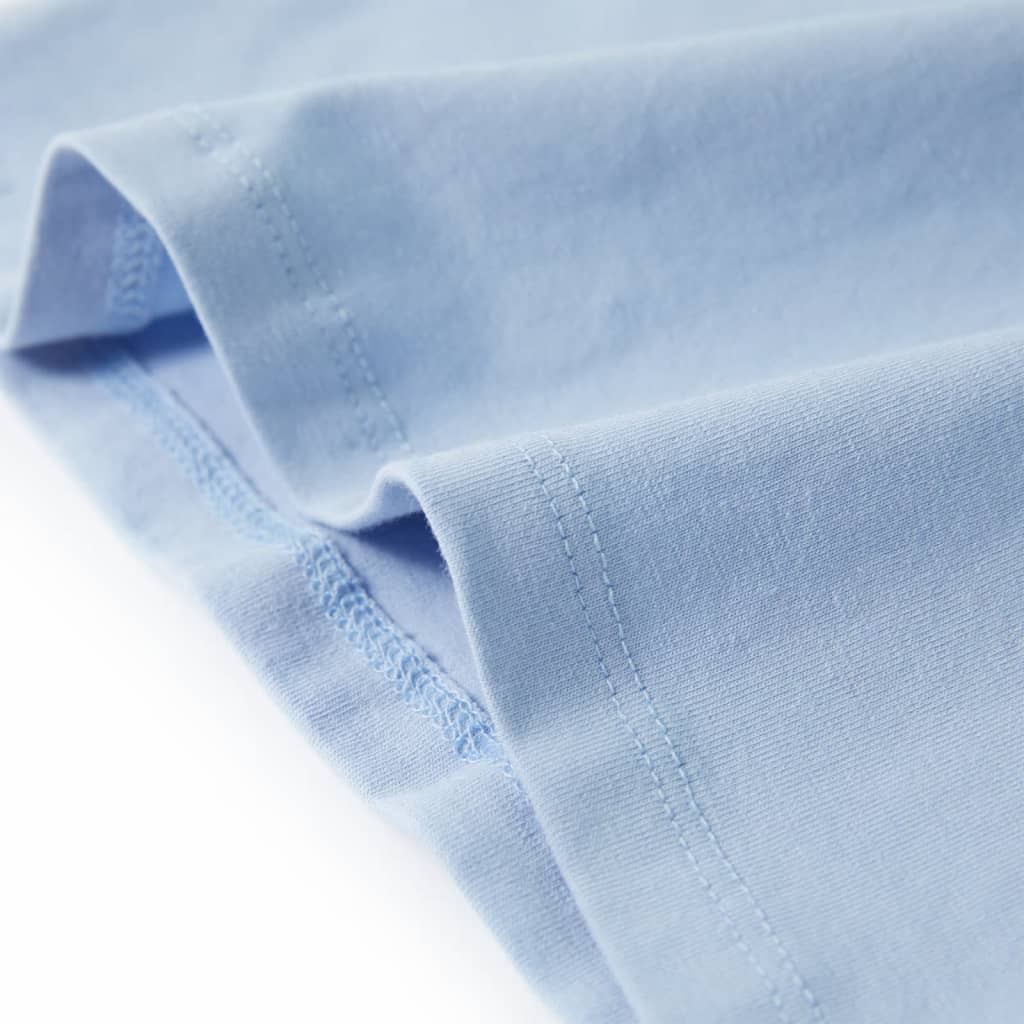 Tricou pentru copii, albastru deschis, 104 GartenMobel Dekor