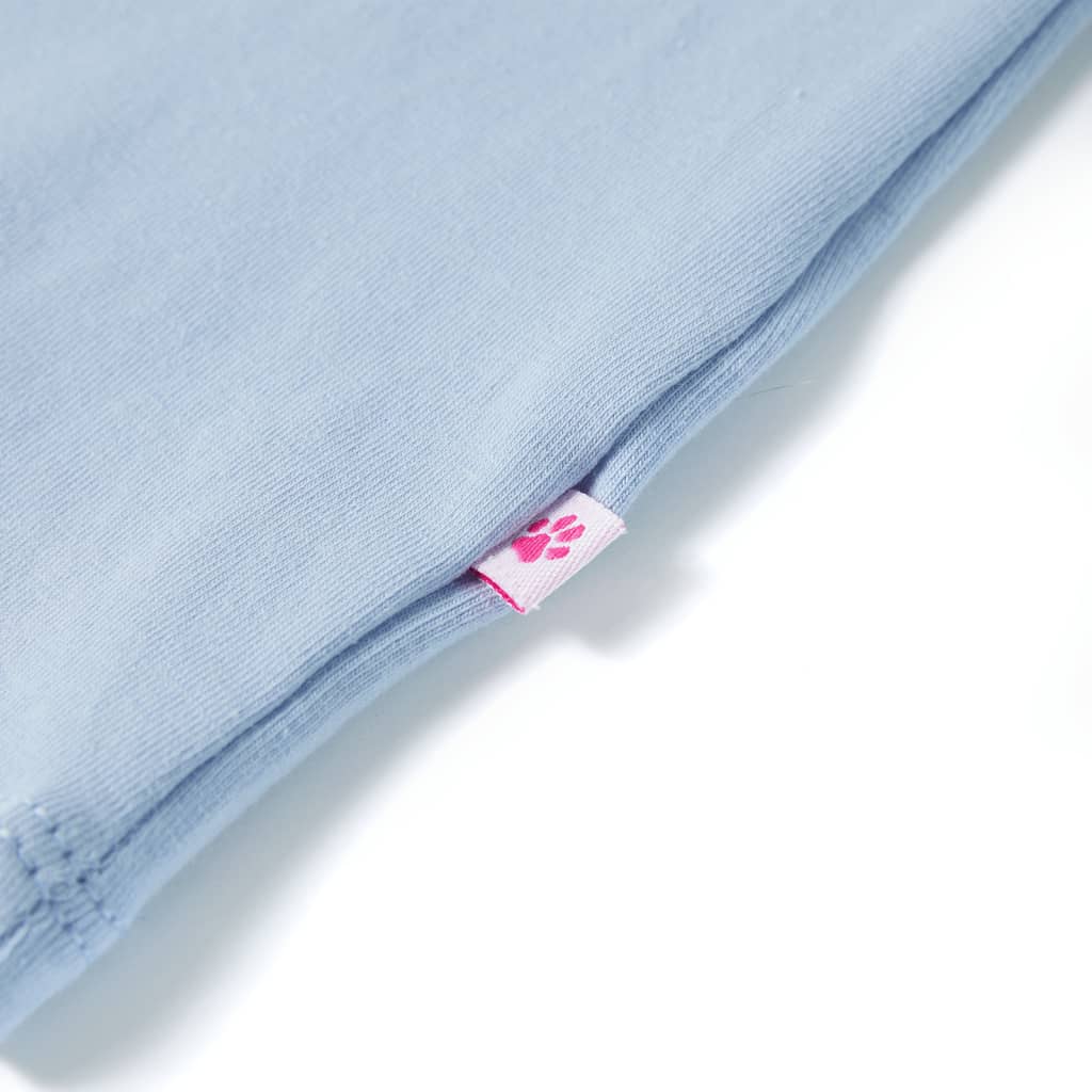 Tricou pentru copii, albastru deschis, 104 GartenMobel Dekor