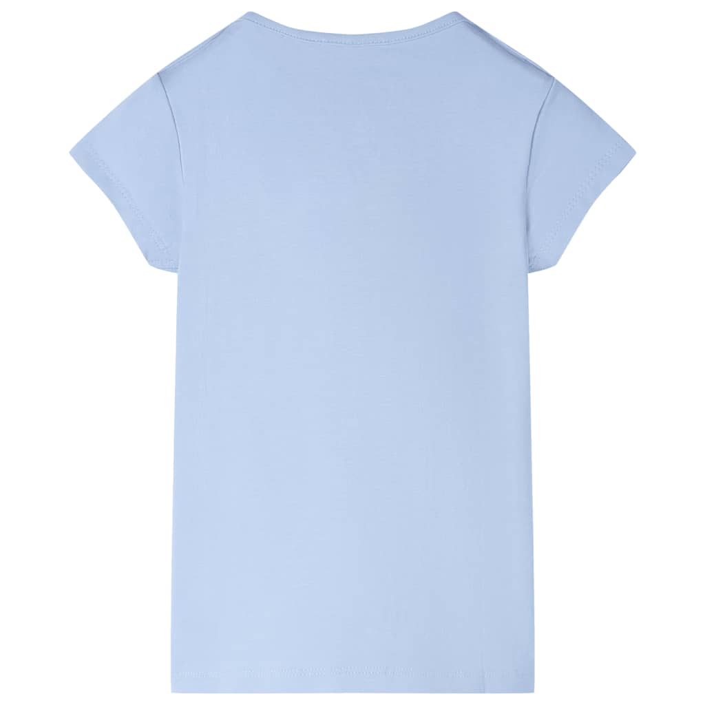Tricou pentru copii, albastru deschis, 116 GartenMobel Dekor