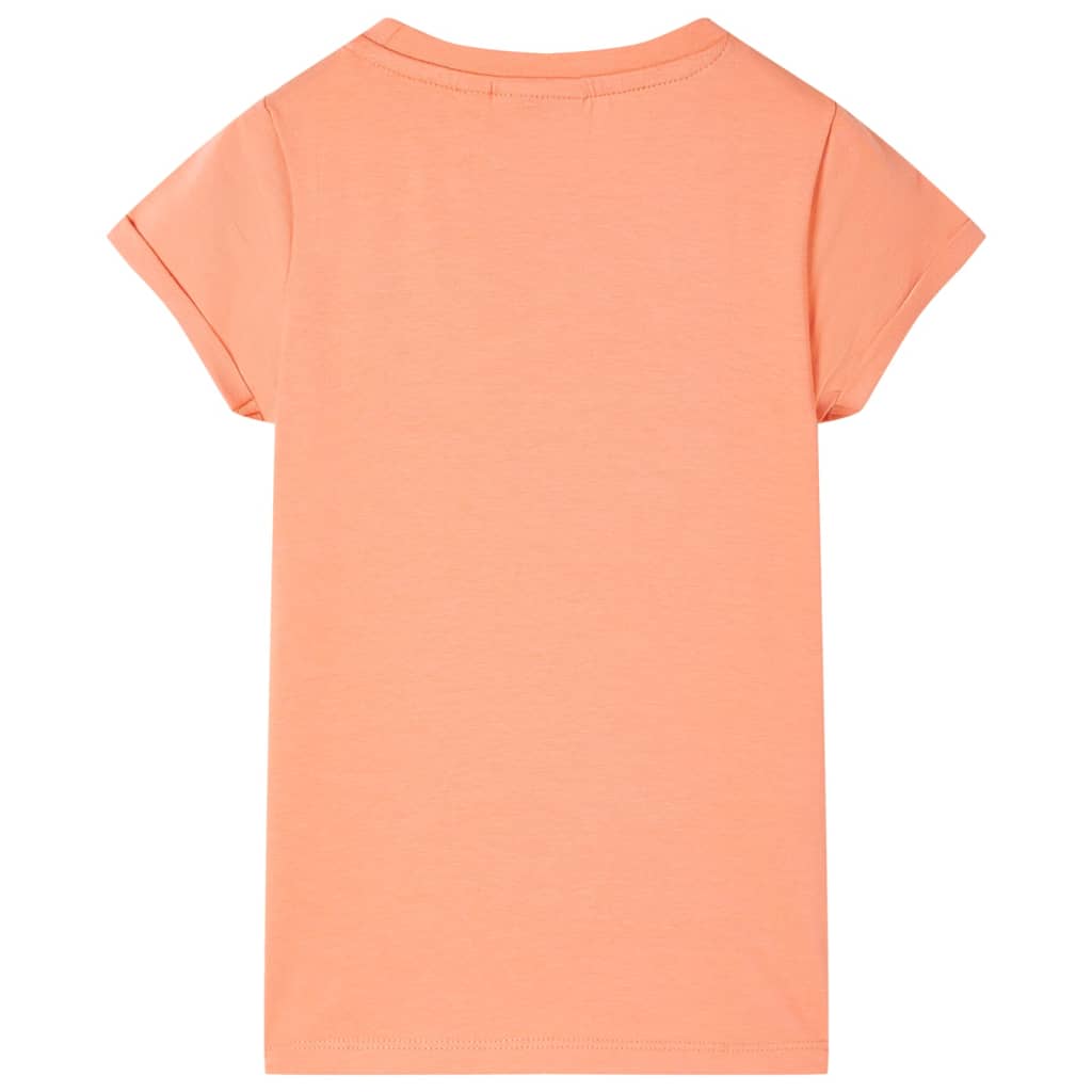 Tricou pentru copii, piersică, 116 GartenMobel Dekor