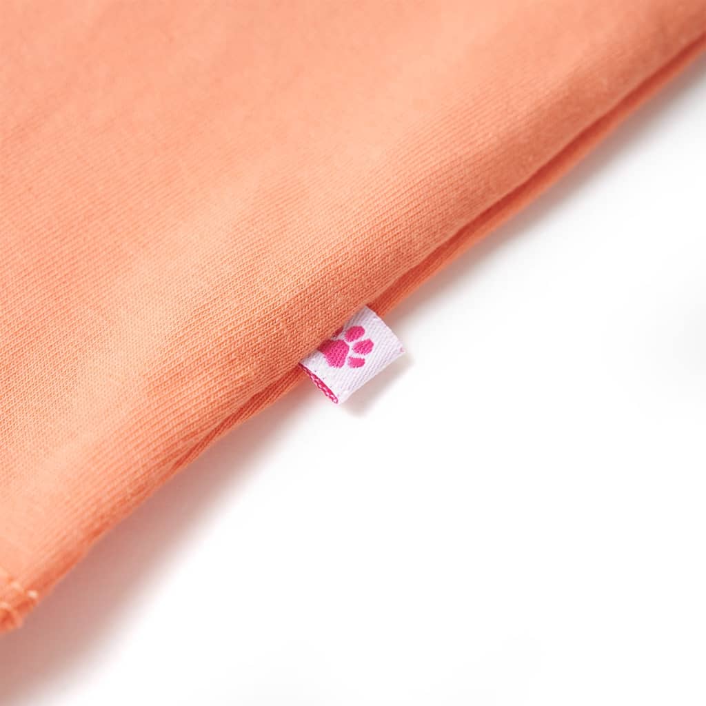 Tricou pentru copii, piersică, 116 GartenMobel Dekor
