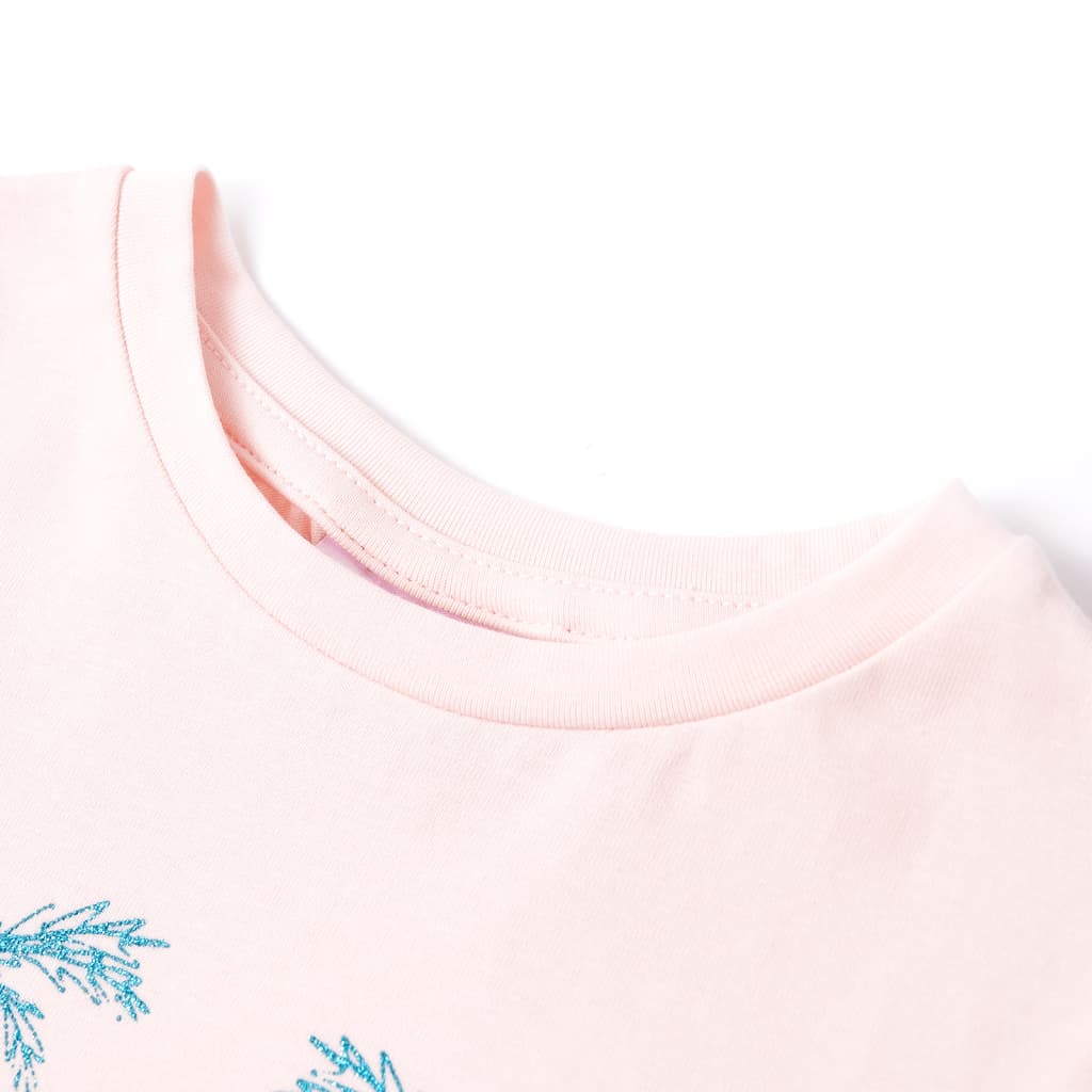 Tricou pentru copii, roz deschis, 116 GartenMobel Dekor