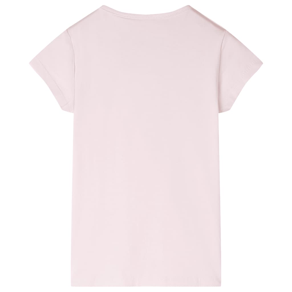Tricou pentru copii, roz pal, 104 GartenMobel Dekor