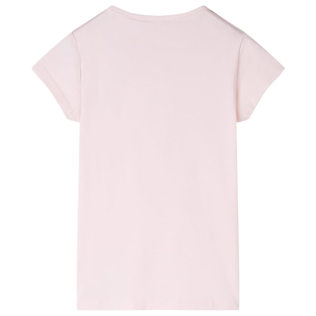 Tricou pentru copii, roz pal, 116 GartenMobel Dekor