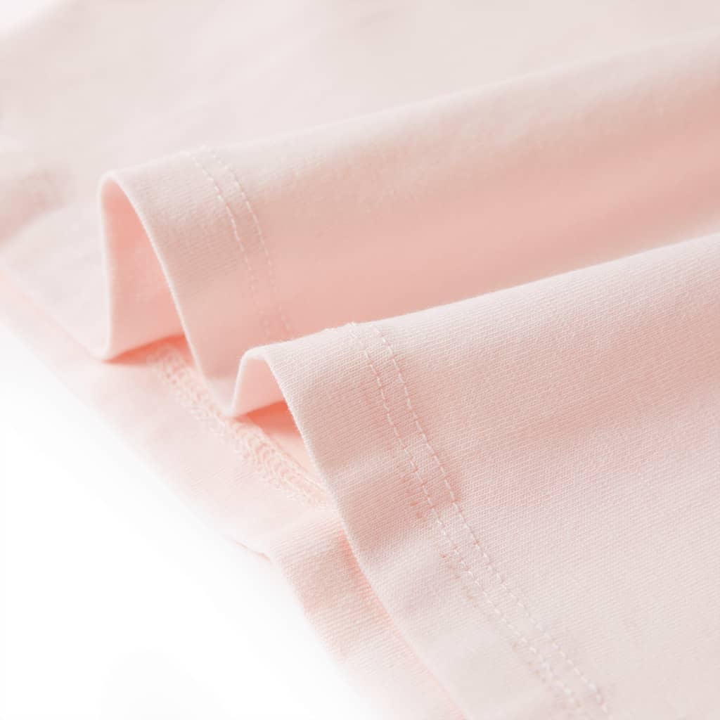 Tricou pentru copii, roz pal, 128 GartenMobel Dekor