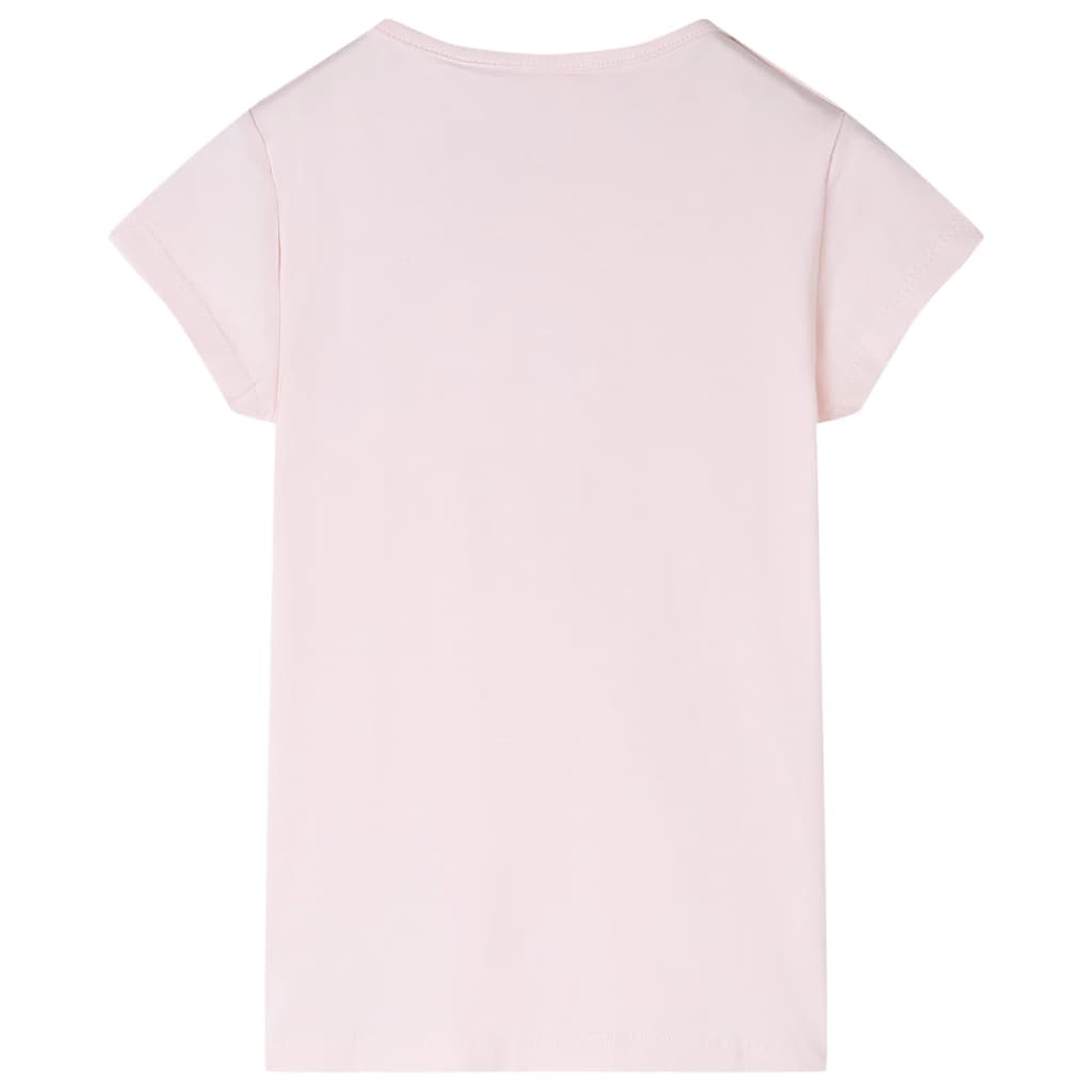 Tricou pentru copii, roz pal, 140 GartenMobel Dekor