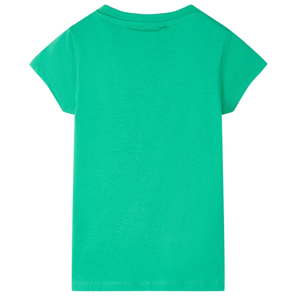 Tricou pentru copii, verde, 104 GartenMobel Dekor