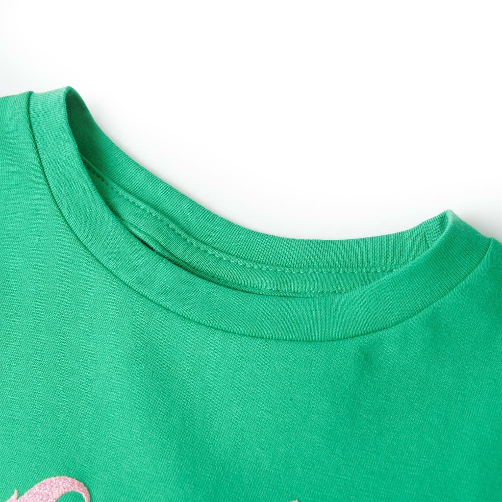 Tricou pentru copii, verde, 140 GartenMobel Dekor