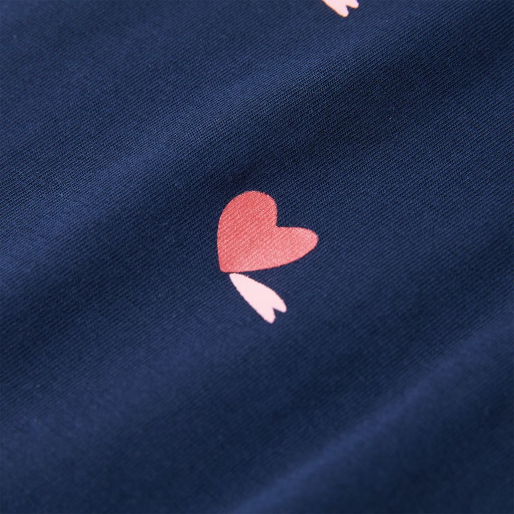 Tricou pentru copii, bleumarin, 128 GartenMobel Dekor