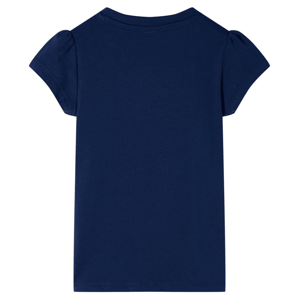 Tricou pentru copii, bleumarin, 92 GartenMobel Dekor