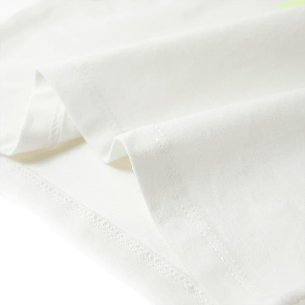 Tricou pentru copii, ecru, 104 GartenMobel Dekor