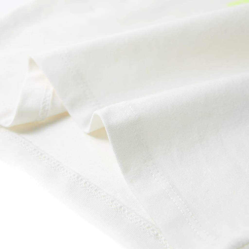 Tricou pentru copii, ecru, 116 GartenMobel Dekor