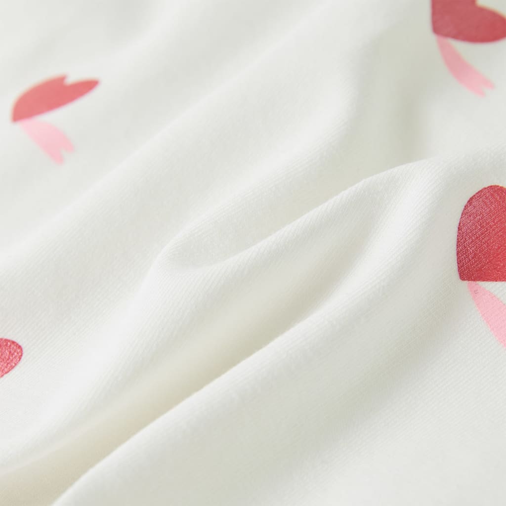 Tricou pentru copii, ecru, 128 GartenMobel Dekor