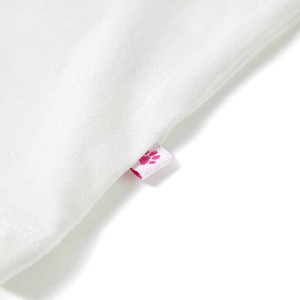 Tricou pentru copii, ecru, 92 GartenMobel Dekor