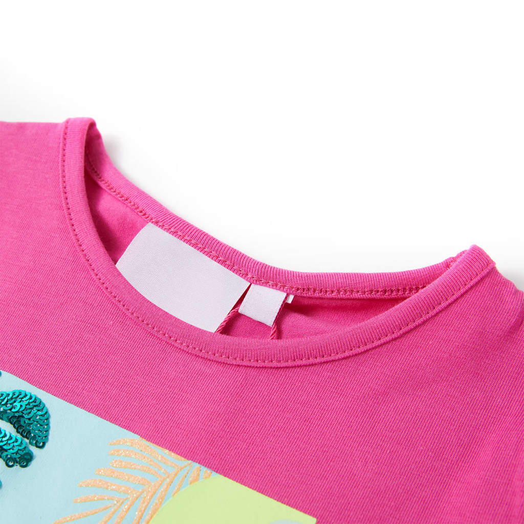 Tricou pentru copii, roz închis, 92 GartenMobel Dekor