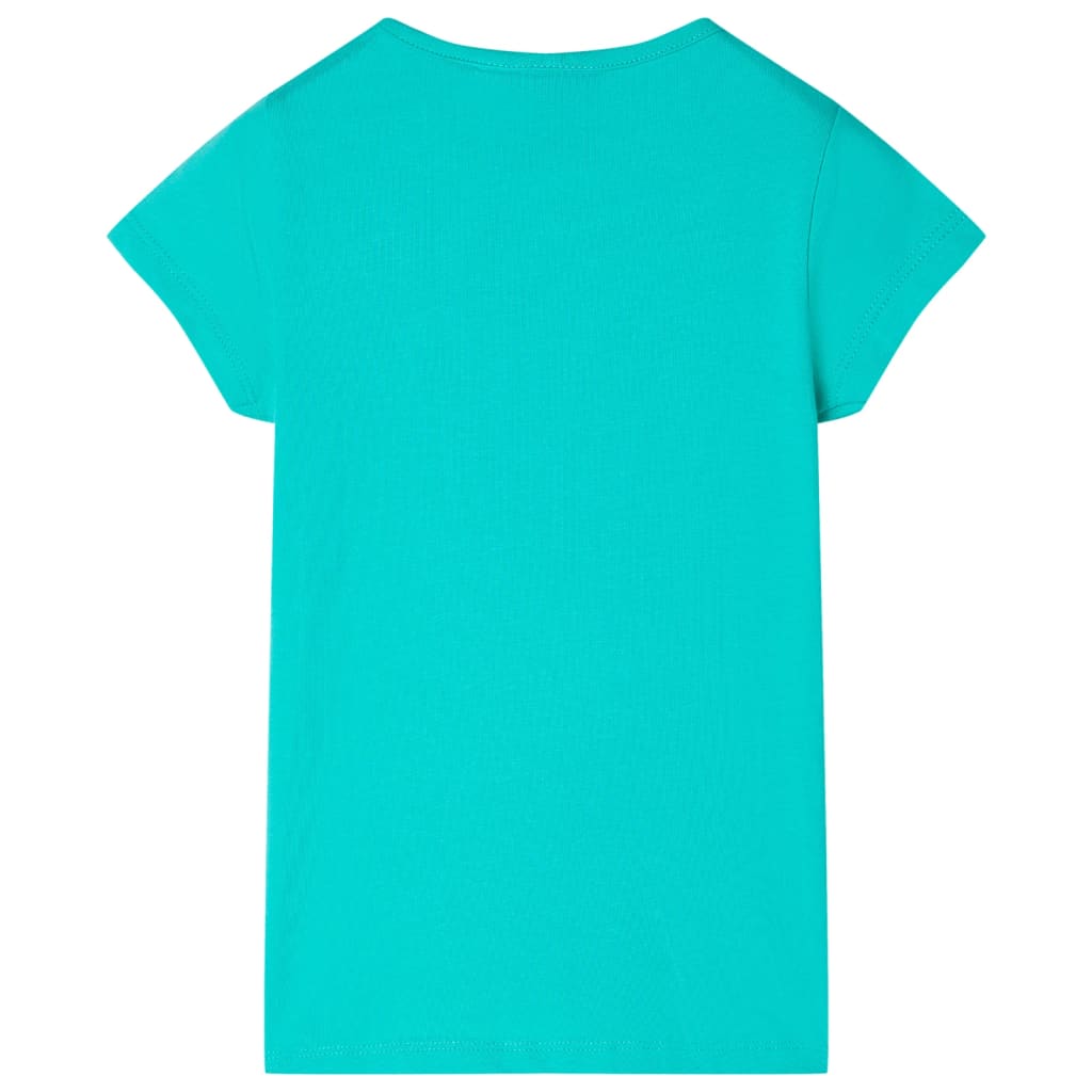Tricou pentru copii, verde mentă, 104 GartenMobel Dekor