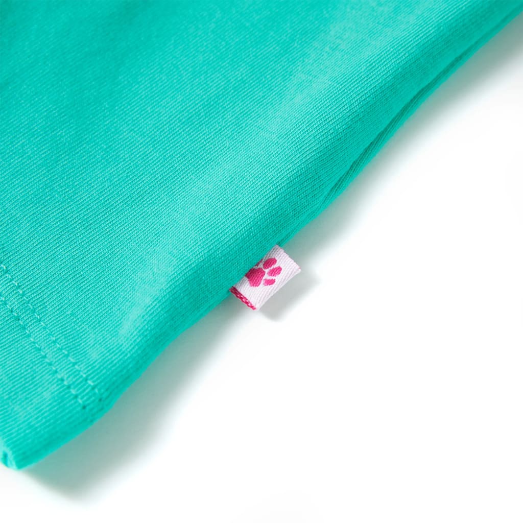 Tricou pentru copii, verde mentă, 140 GartenMobel Dekor