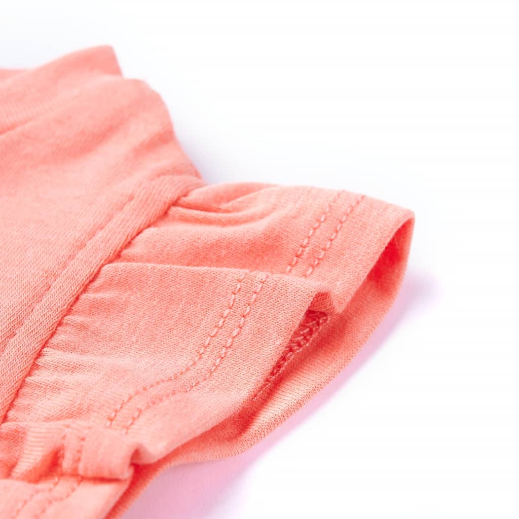 Tricou pentru copii, corai neon, 92 GartenMobel Dekor