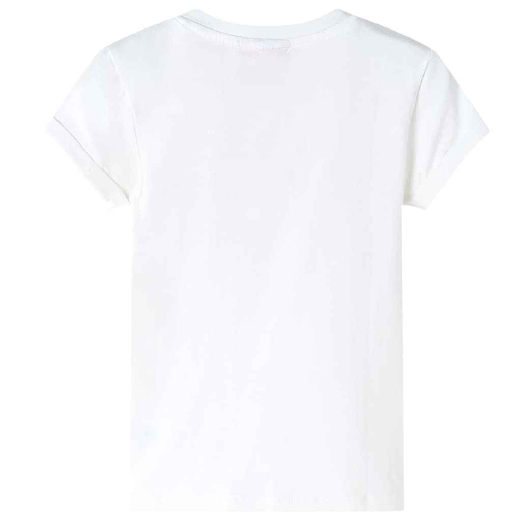 Tricou pentru copii, ecru, 116 GartenMobel Dekor