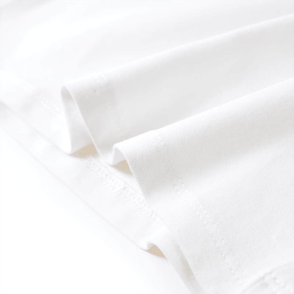 Tricou pentru copii, ecru, 128 GartenMobel Dekor