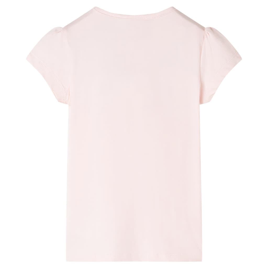 Tricou pentru copii, roz pal, 116 GartenMobel Dekor
