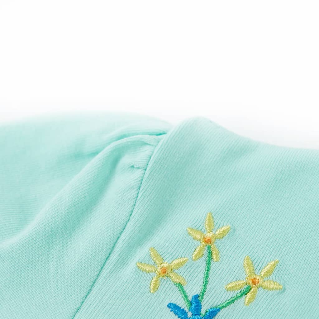 Tricou pentru copii, turcoaz deschis, 104 GartenMobel Dekor