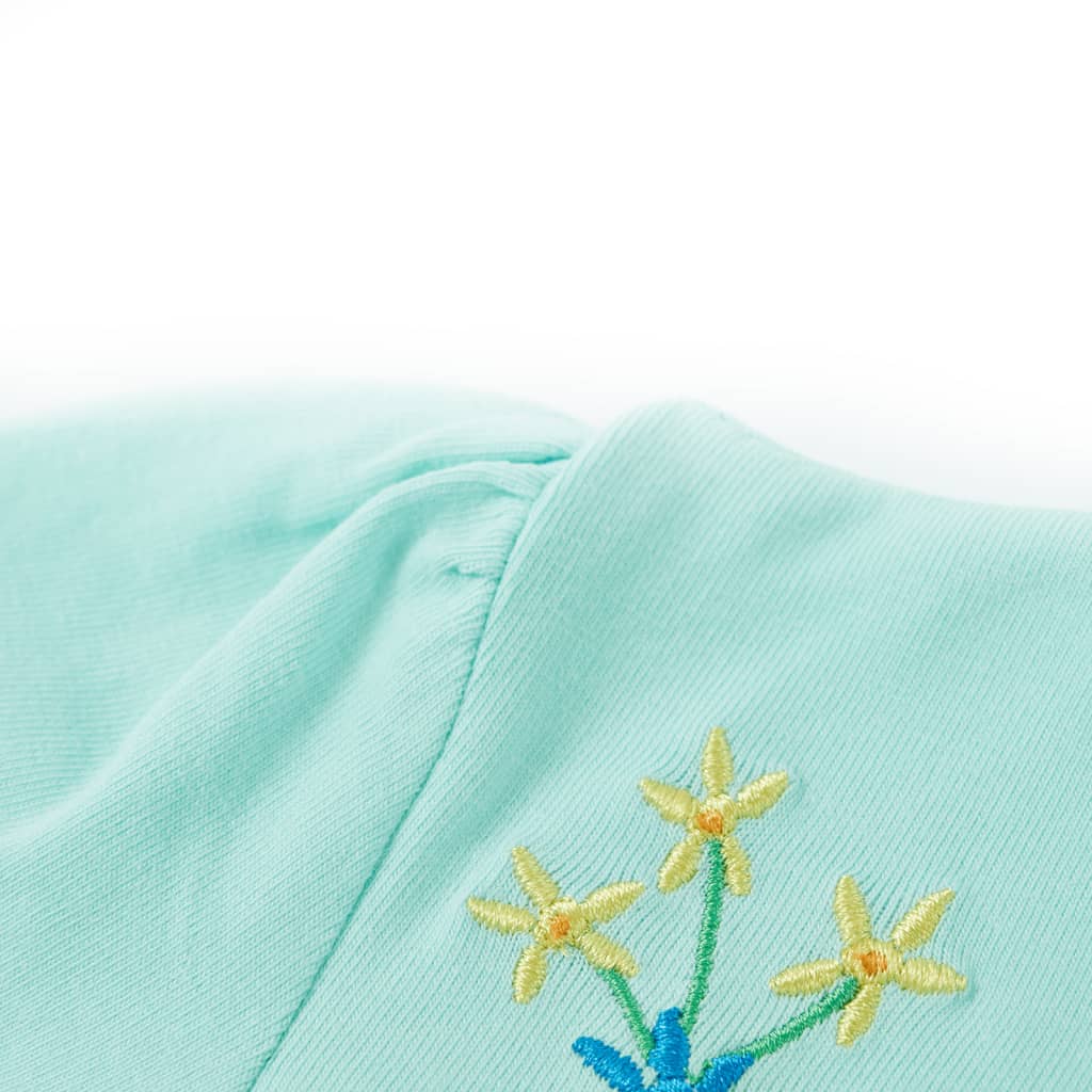 Tricou pentru copii, turcoaz deschis, 116 GartenMobel Dekor