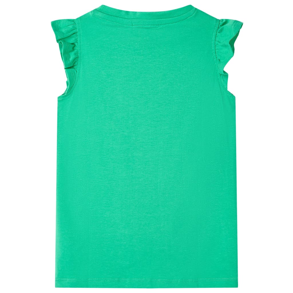 Tricou pentru copii, verde, 140 GartenMobel Dekor