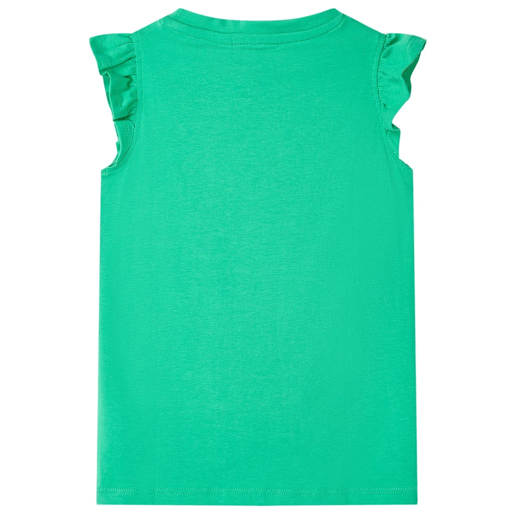 Tricou pentru copii, verde, 92 GartenMobel Dekor